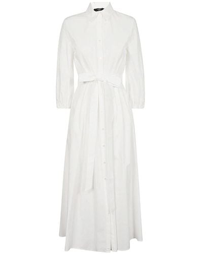 Weekend by Maxmara Shirt dresses - Blanco