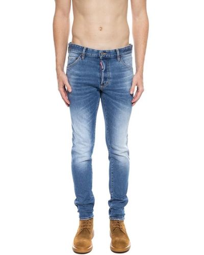 DSquared² Jeans & Hose aus blauer Baumwolle