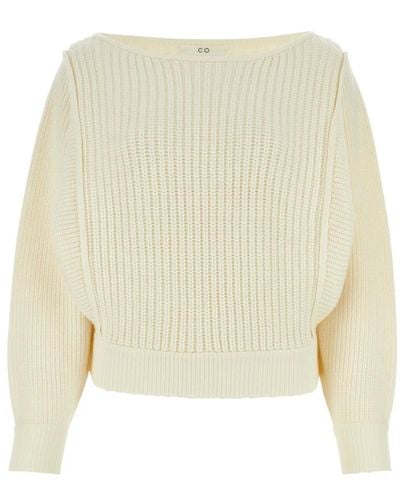 Co. Knitwear > round-neck knitwear - Blanc