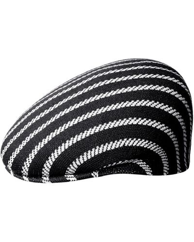 Kangol Twist stripe 504 beret - Negro