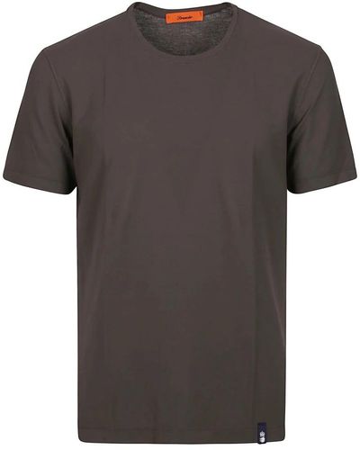 Drumohr T-Shirts - Grey