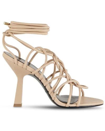 Patrizia Pepe High Heel Sandals - Metallic