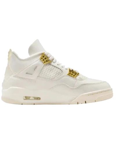 Nike Metallic gold retro sneakers - Weiß