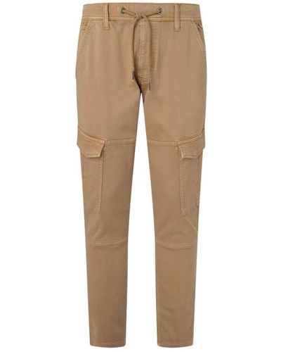 Pepe Jeans Skinny Trousers - Natural