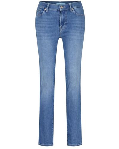 7 For All Mankind Slim-fit skinny jeans 7 for all kind - Blau