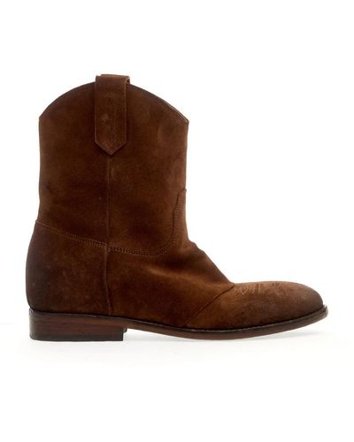 Strategia Cowboy Boots - Brown