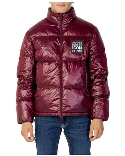 Armani Exchange Down Jackets - Red