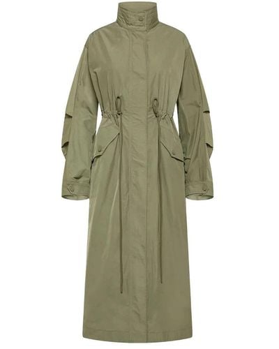 OOF WEAR Trench Coats - Green
