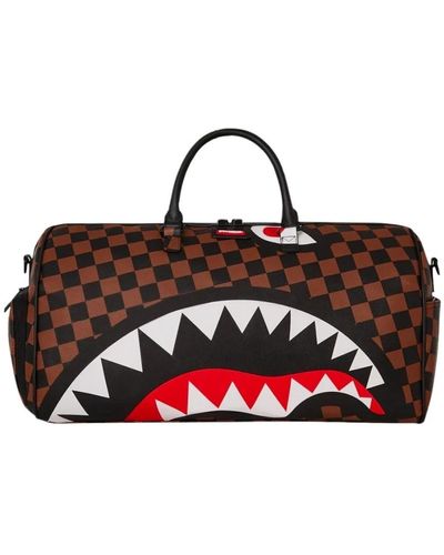 Sprayground Hangover shark duffle bag - Rot