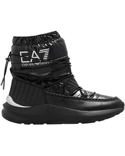 EA7 Shoes > boots > winter boots - Noir