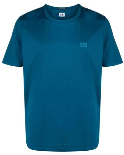 C.P. Company Kurzarm t-shirt - Blau