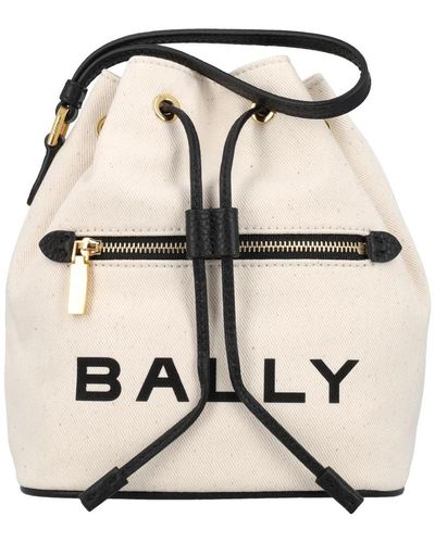 Bally Bucket Bags - Natural
