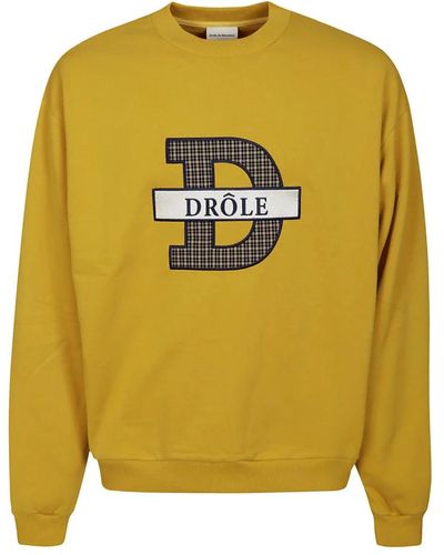 Drole de Monsieur Sweatshirts - Yellow