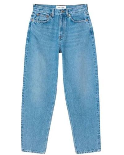 Samsøe & Samsøe Slim fit straight leg jeans - Azul