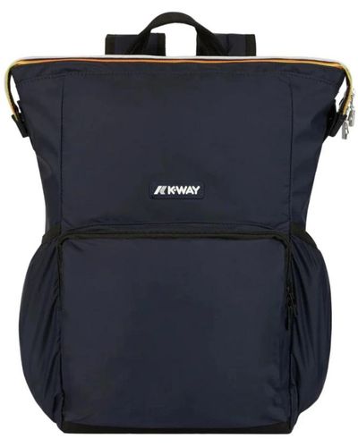 K-Way Bags > backpacks - Bleu