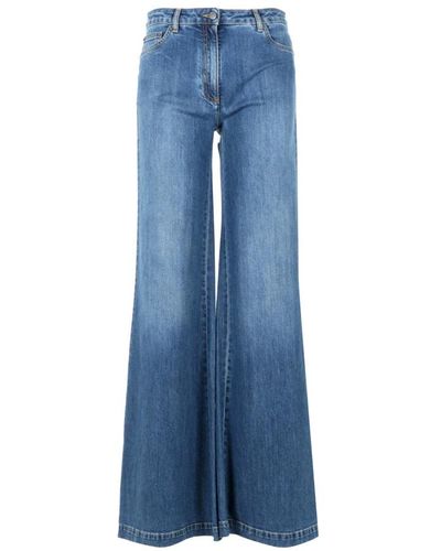 Moschino Jeans larges - Bleu