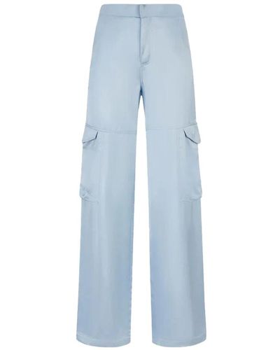 Gcds Wide trousers - Blau