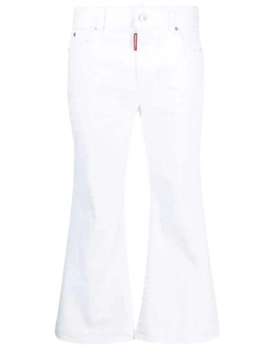 DSquared² Jeans > flared jeans - Blanc