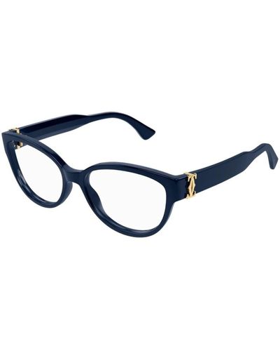 Cartier Glasses - Blue