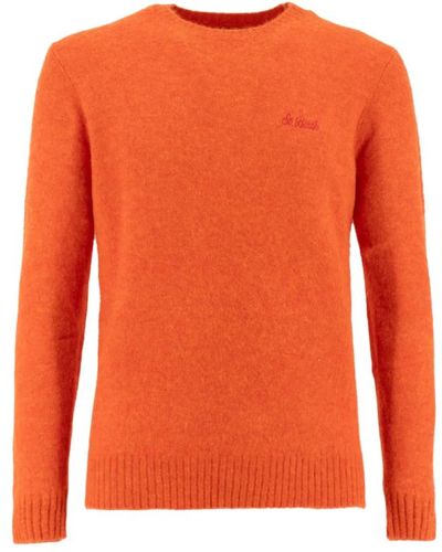 Mc2 Saint Barth Sweatshirts - Orange