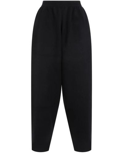 The Row Wide Trousers - Black