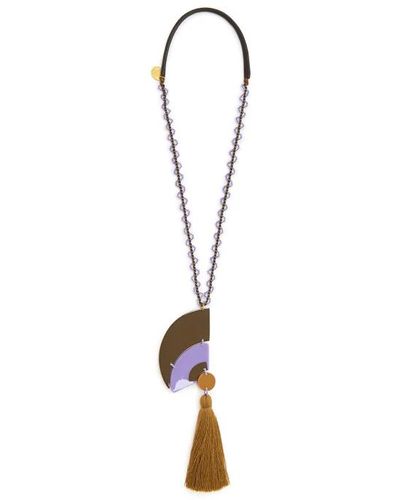 Maliparmi Rainbow resins necklace - Metallizzato