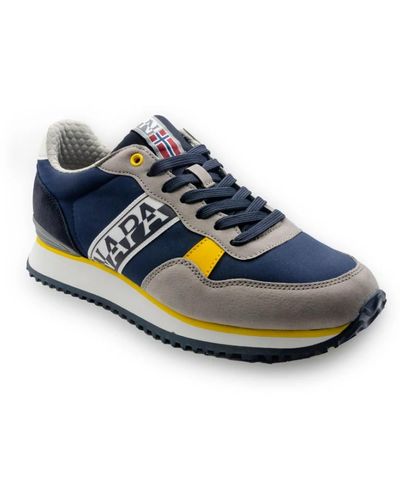 Napapijri Blau und graue sneakers s4cosmos01/nyp