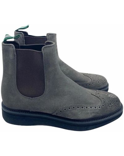 Green George Chelsea Boots - Blue