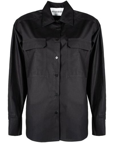 Silvian Heach Shirt - Schwarz