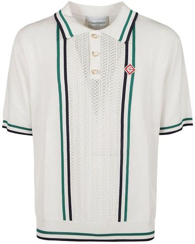 Casablancabrand Tennis polo shirt - Weiß