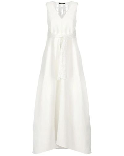 Herno Dresses > day dresses > maxi dresses - Blanc