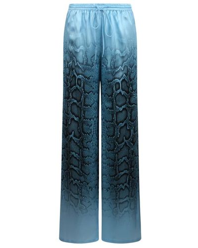 Ermanno Scervino Trousers > wide trousers - Bleu