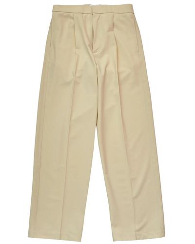 Bonsai Trousers > cropped trousers - Neutre