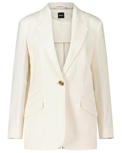 BOSS Jackets > blazers - Blanc