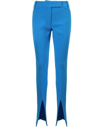 The Attico Slim-Fit Pants - Blue