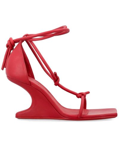 Rick Owens Shoes > sandals > high heel sandals - Rouge