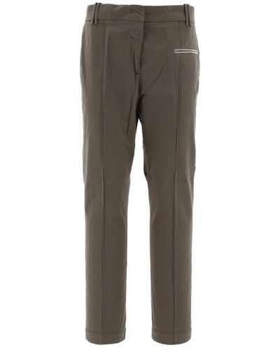 Fabiana Filippi Trousers > chinos - Gris