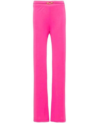 Just Cavalli Straight Trousers - Pink
