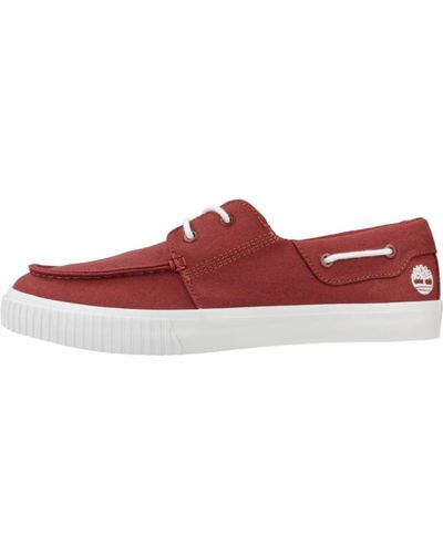 Timberland Shoes > flats > sailor shoes - Rouge