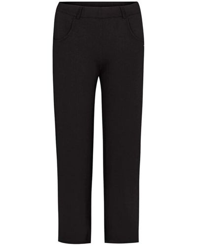 LauRie Cropped Trousers - Black