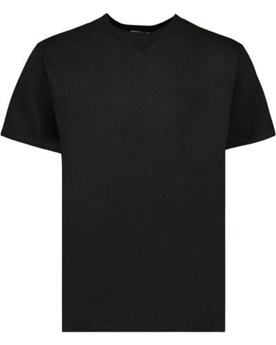 Dior T-shirt mit gesticktem logo - Schwarz