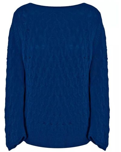 Malo Knitwear > round-neck knitwear - Bleu