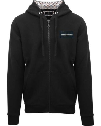 Aquascutum Sweatshirts & hoodies > zip-throughs - Noir