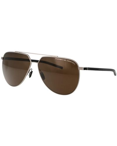 Porsche Design Accessories > sunglasses - Marron