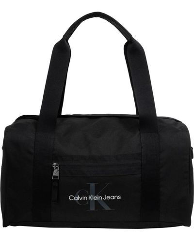 Calvin Klein Sporttasche mit verstellbarem riemen - Schwarz
