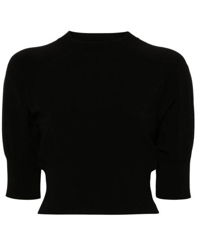 Dries Van Noten Taleen sweater - colección de punto elegante - Negro