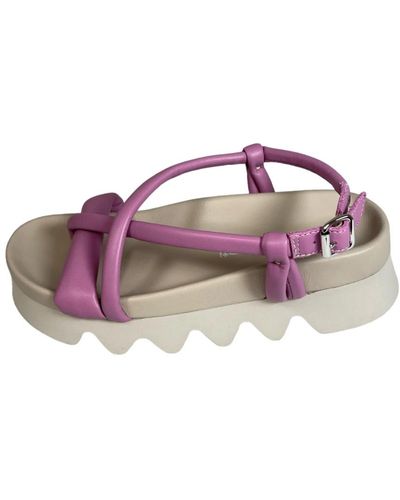 Patrizia Bonfanti Flat Sandals - Purple