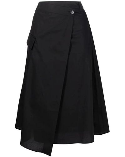 Woolrich Midi Skirts - Black