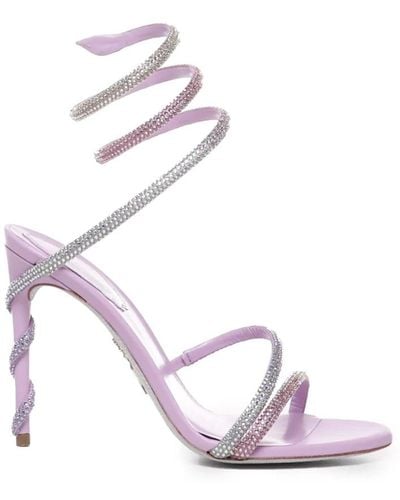Rene Caovilla High Heel Sandals - Pink