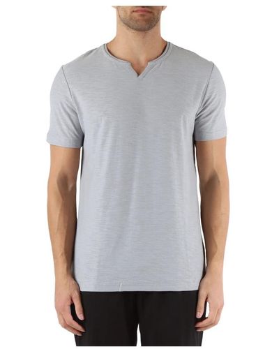 Antony Morato T-shirt regular fit in cotone fiammato - Grigio